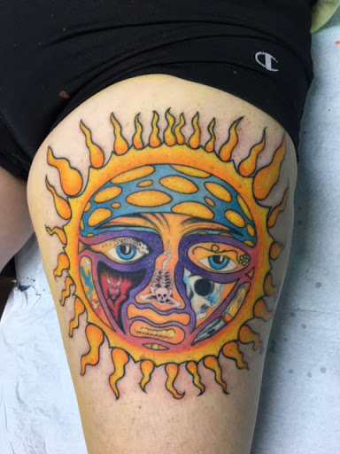 Explore engine tattoo ideas, creative tattoo ideas in North Richland Hills, available at Ink Life DFW