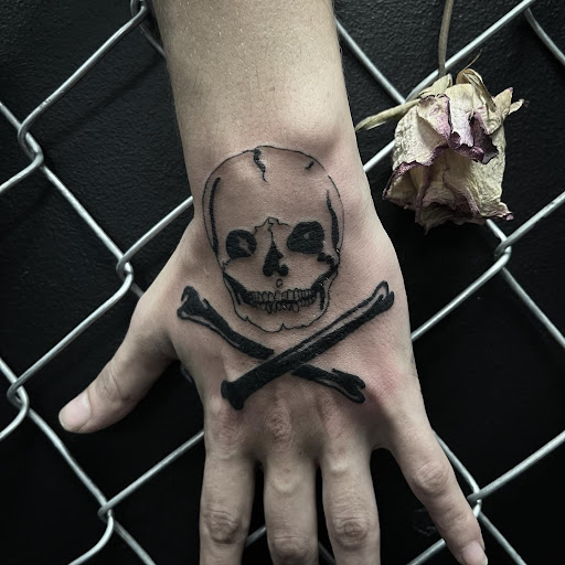 Explore insanity tattoo ideas, creative tattoo ideas in Buffalo, available at True Gloom Tattoo Studio