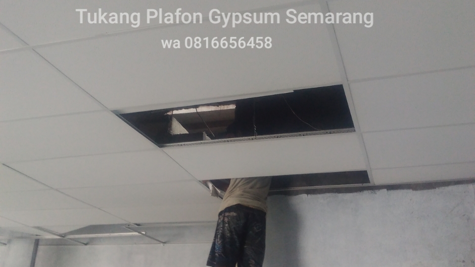 Gambar Tukang Plafon Gypsum Semarang