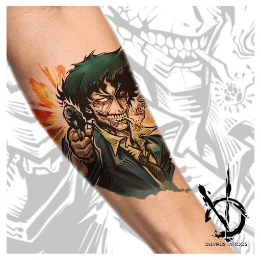Explore semicolon tattoo ideas for men, creative tattoo ideas in New York, available at Red Baron Ink Tattoo and Piercing