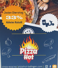 Menu du Pizza Hot Balingen - Pizza, Pasta, Salate à Balingen