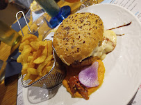 Hamburger du Restaurant français Les Pieds dans l'Eau à Fouesnant - n°4