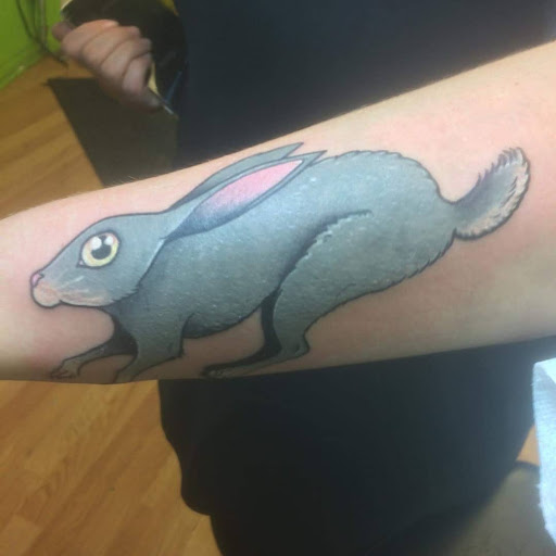 Explore pooh bear tattoo ideas, creative tattoo ideas in Chicago, available at Mind Crusher Tattoo