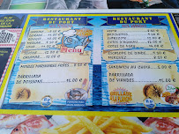 Bar restaurant du port à Sète menu