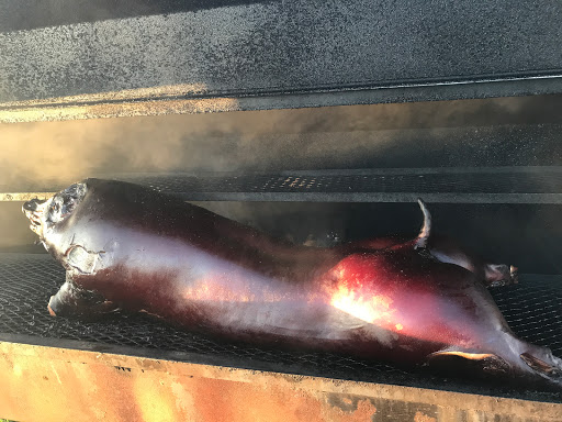 Barbecue Restaurant «Hogzilla BBQ Pit», reviews and photos, 889 W Columbia Ave, Battle Creek, MI 49015, USA