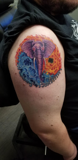 Tattoo Shop «Boss Frog Tattoos», reviews and photos, 4023 W University Dr, McKinney, TX 75071, USA