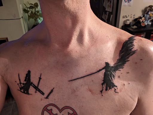 Explore kokopelli tattoo ideas, creative tattoo ideas in Schaumburg, available at Atmosphere Tattoo Gallery - Schaumburg