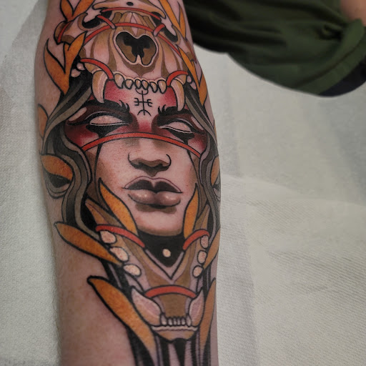 Explore galaxy tattoo ideas black and white, creative tattoo ideas in Orem, available at Hearts and Hands Tattoo and Piercing