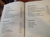 Il Gatto e la Volpe à Massa Marittima menu