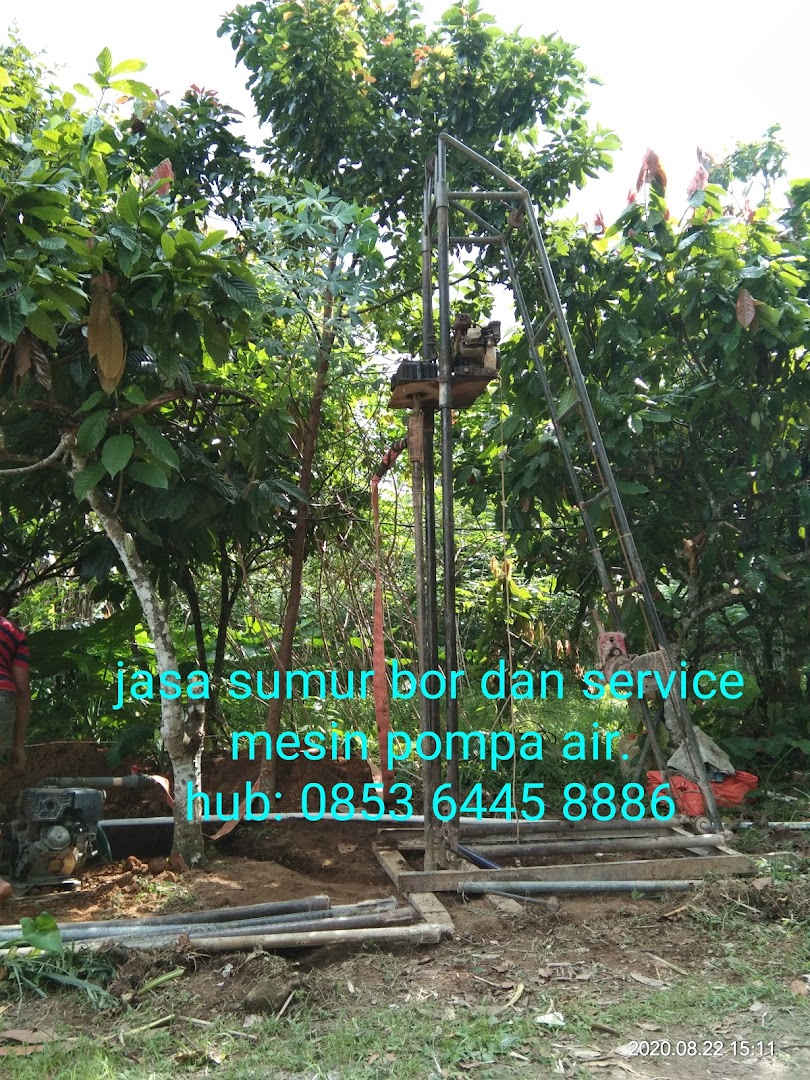 Sumur Bor Dan Service Mesin Pompa Air Photo