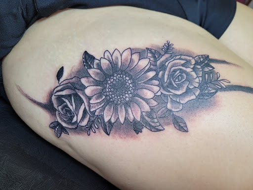 Explore history tattoo ideas, creative tattoo ideas in Angola, available at Hoodlum Ink