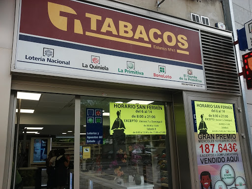 Estanco 41 en Pamplona