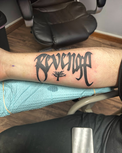 Explore fenrir tattoo ideas, creative tattoo ideas in Hudson Falls, available at ALTERED ADDICTION TATTOOS