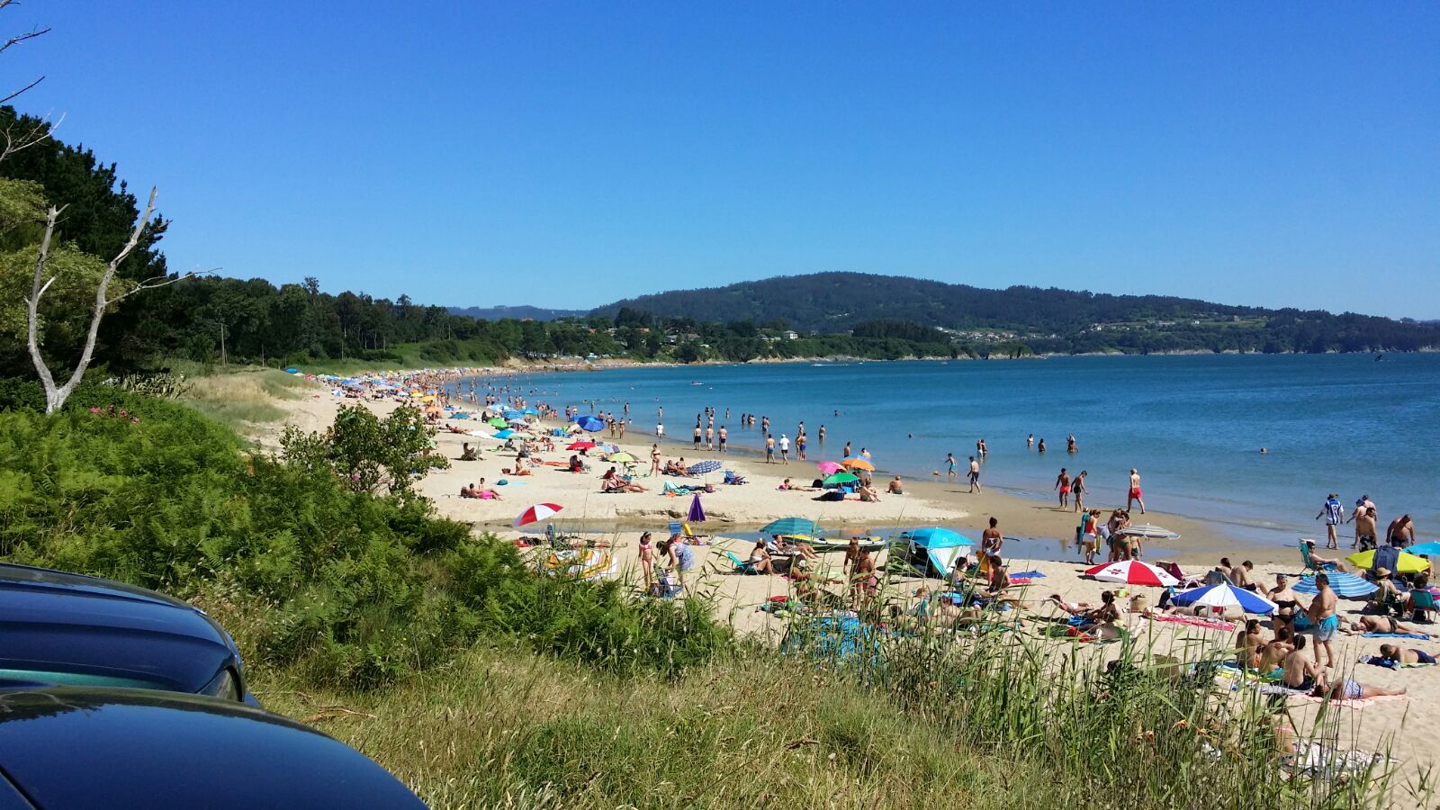 Foto di Praia de Seselle con una superficie del sabbia bianca