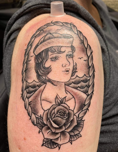 Explore jekyll and hyde tattoo ideas, creative tattoo ideas in Mckinney, available at Borrowed Time Fine Art Gallery Tattoo Shop