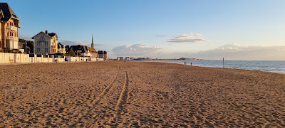 Plage du Temple à Houlgate