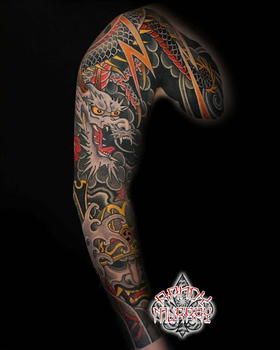 Explore healthcare tattoo ideas, creative tattoo ideas in Nashville, available at Titan Tattoo