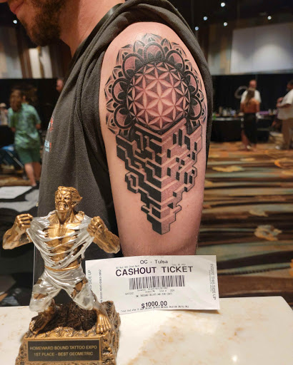 Explore whitetail deer tattoo ideas, creative tattoo ideas in Kansas City, available at Divine Tattoo Parlor