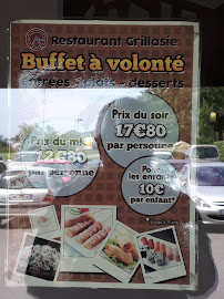 Restaurant de type buffet Grill Asie à Val-de-Reuil (le menu)