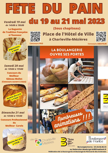 Boulangerie fédération départementale des boulangers et boulangers-pâtissiers des Ardennes Charleville-Mézières