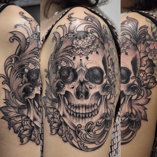 Explore tattoo half sleeve ideas male, creative tattoo ideas in Pittsburgh, available at Pittsburgh Tattoo Company