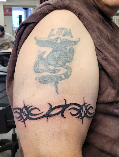 Explore tattoo ideas for 2 daughters names, creative tattoo ideas in Concord, available at Sterling Tattoo Club