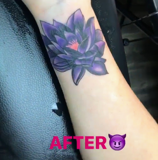 Explore skull sleeve tattoo ideas, creative tattoo ideas in Waldorf, available at Hypnotique Ink