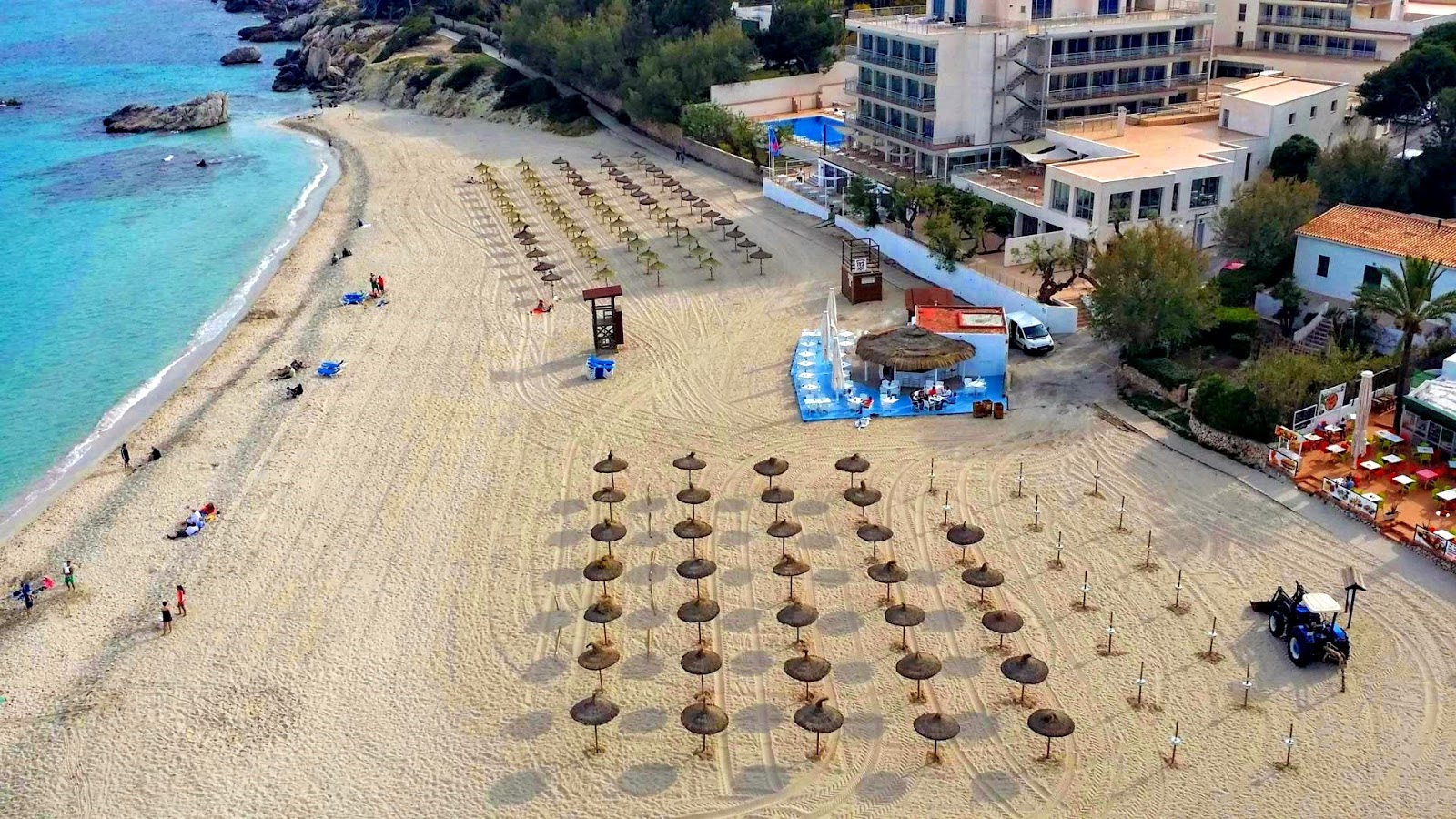 Foto von Cala Son Moll mit feiner beiger sand Oberfläche