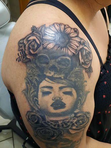 Explore eagle tattoo ideas for men, creative tattoo ideas in Espanola, available at Daydreamer Tattoo