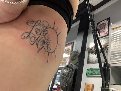 Explore tramp stamp tattoo ideas, creative tattoo ideas in Manchester, available at Electric Avenue Tattoos