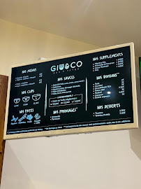 Menu / carte de Giu & Co - Bar à pâtes à Illkirch-Graffenstaden