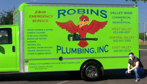 Plumber «Robins Plumbing Inc», reviews and photos, 5955 W Peoria Ave, Glendale, AZ 85302, USA