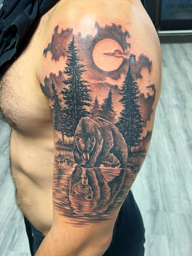 Explore under bum tattoo ideas, creative tattoo ideas in Pittsburg, available at Delta Art & Tattoo