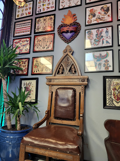 Explore chest tattoo ideas cover up, creative tattoo ideas in Olympia, available at Lo and Behold Tattoo