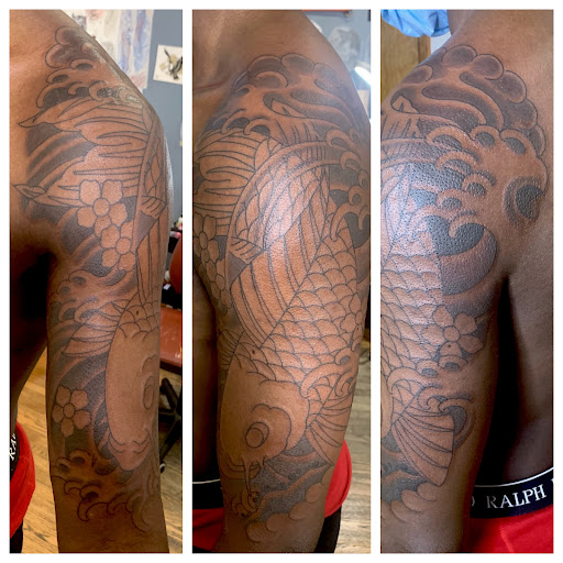 Explore tattoo ideas names on arm, creative tattoo ideas in Brooklyn, available at Hand of Glory Tattoo & Piercing