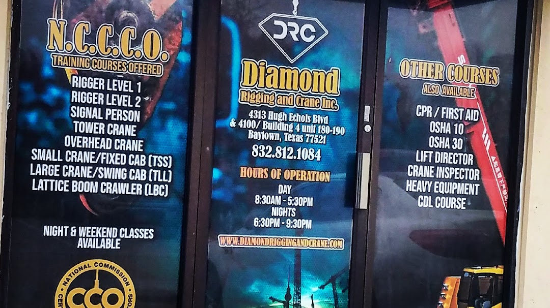 Diamond Rigging and Crane Inc