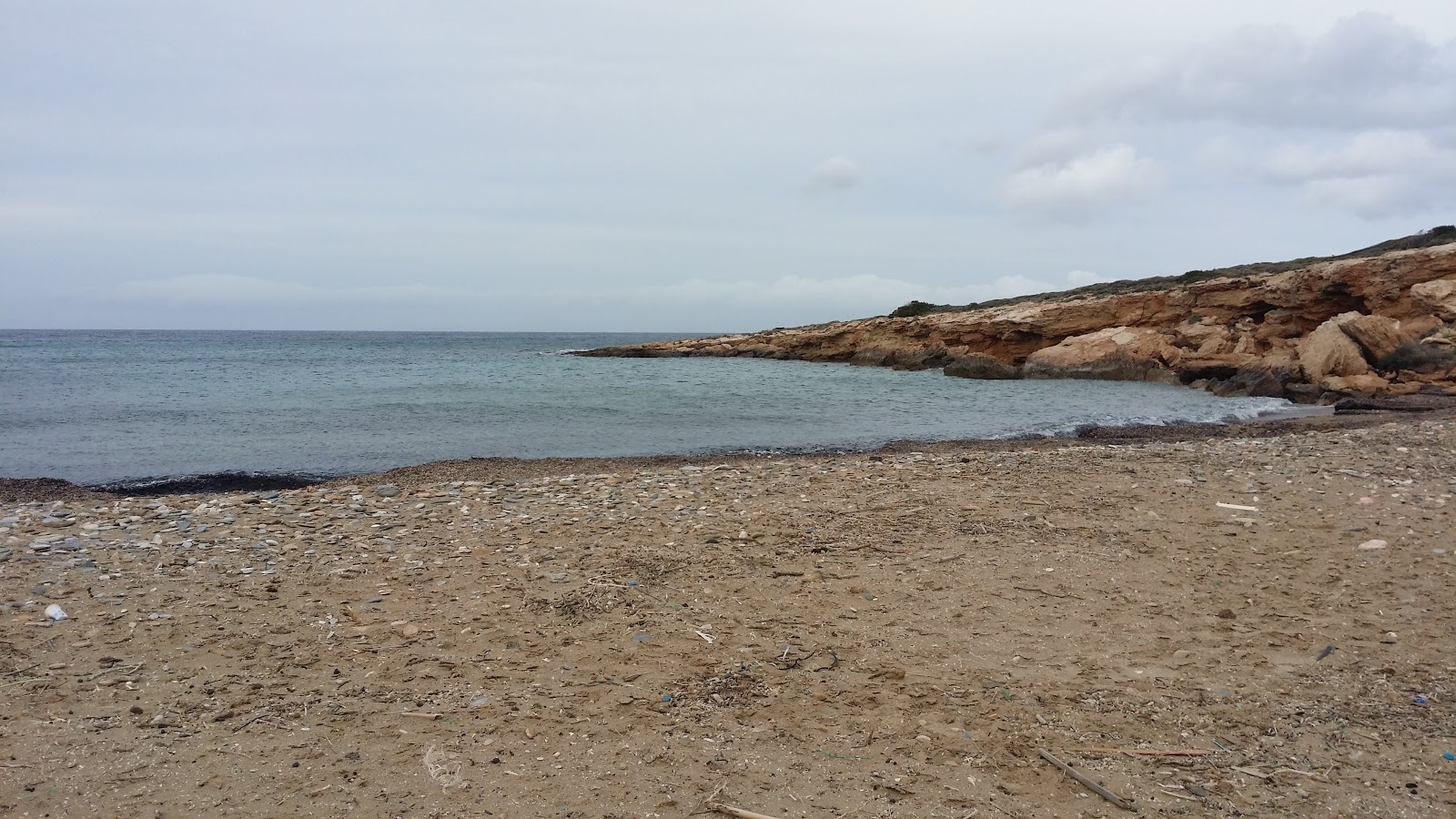 Paralia Plakotos'in fotoğrafı küçük koy ile birlikte
