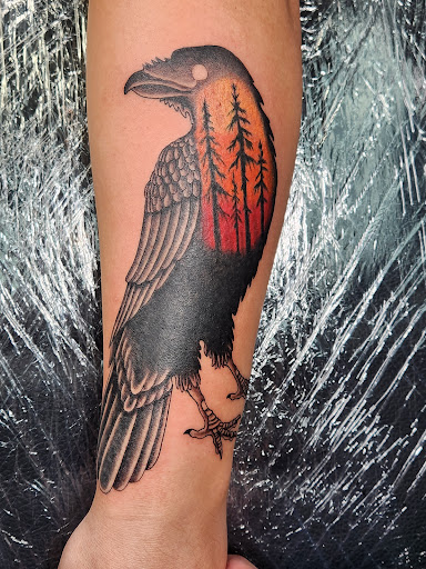 Explore sirius black tattoo ideas, creative tattoo ideas in Fernley, available at Speakeasy Tattoo Co.