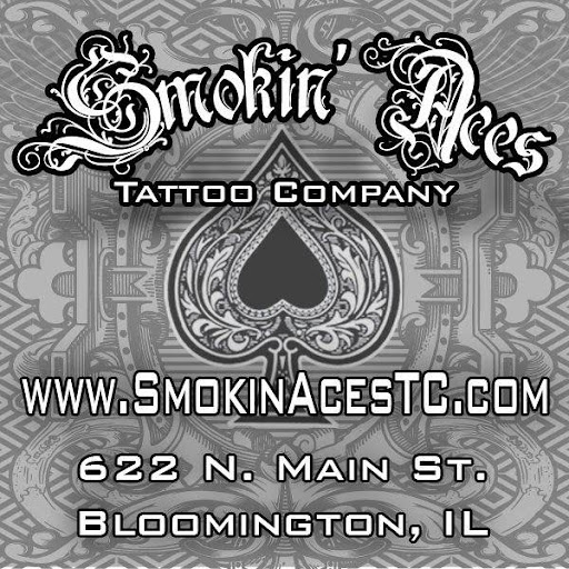 Explore long thin tattoo ideas, creative tattoo ideas in Bloomington, available at Smokin Aces Tattoo Company