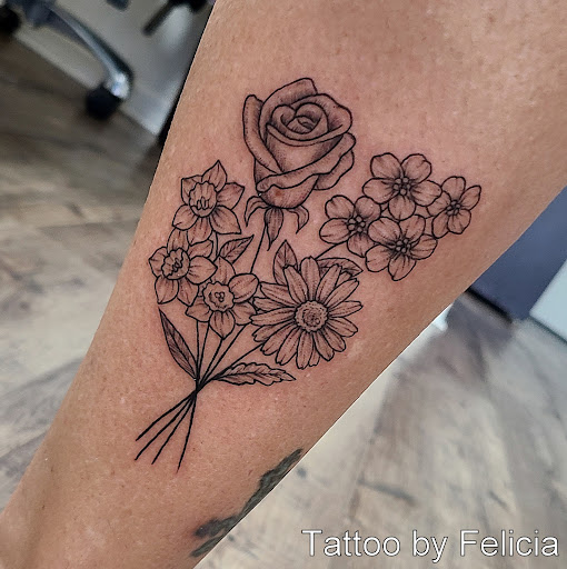 Explore idaho tattoo ideas, creative tattoo ideas in Fort Myers, available at Tiger Lotus Tattoo and Piercing