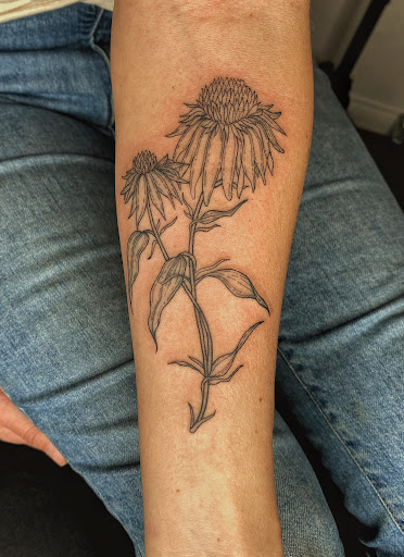 Explore scorpio constellation tattoo ideas, creative tattoo ideas in Ojai, available at Hanman Ink