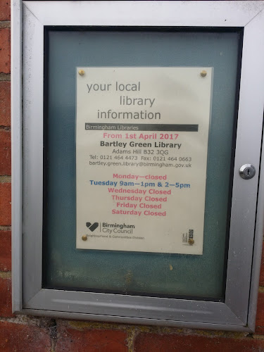 Reviews of Bartley Green Library in Birmingham - Shop