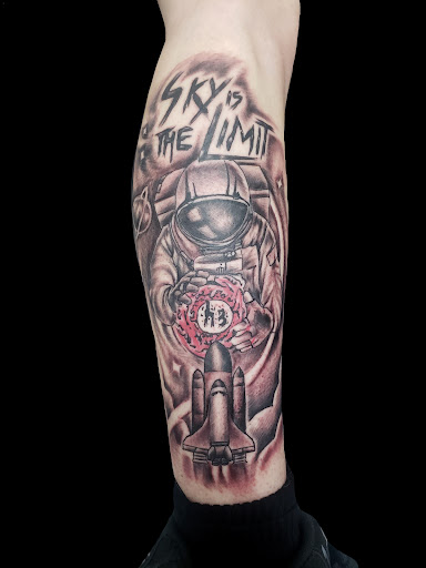 Explore urban tattoo ideas for guys, creative tattoo ideas in Fort Worth, available at Fort Worth Tattoo Shop