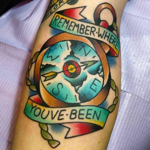 Explore tomahawk tattoo ideas, creative tattoo ideas in Pittsburgh, available at Atlas and Anchor Tattoo