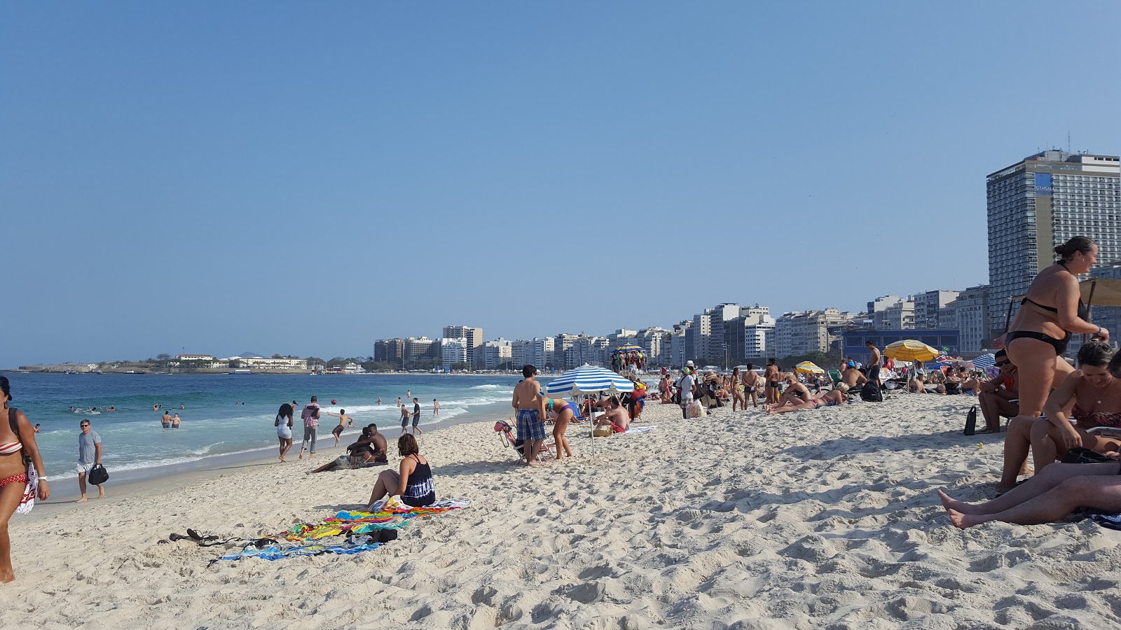 Copacabana Beach'in fotoğrafı çok temiz temizlik seviyesi ile