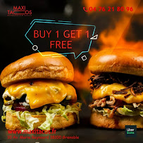 Hamburger du Restauration rapide MAXI TACOS à Grenoble - n°5