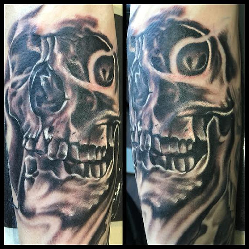 Explore dentist tattoo ideas, creative tattoo ideas in Washington, available at Fattys Tattoos & Piercings H Street