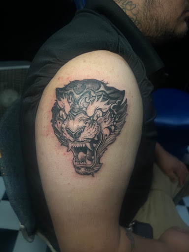 Explore simple line work tattoo ideas, creative tattoo ideas in Houston, available at Ink Love Tattoos