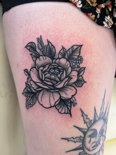 Explore candyman tattoo ideas, creative tattoo ideas in Rogers, available at Ink Solutions Tattoo