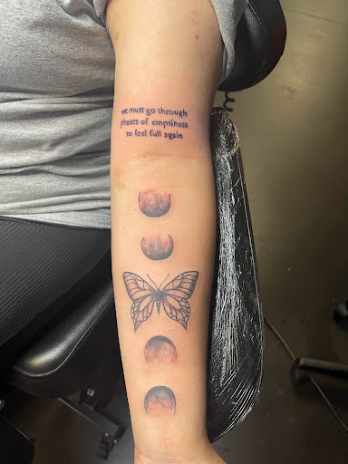 Explore small line tattoo ideas, creative tattoo ideas in Sioux Falls, available at Forever tattoo